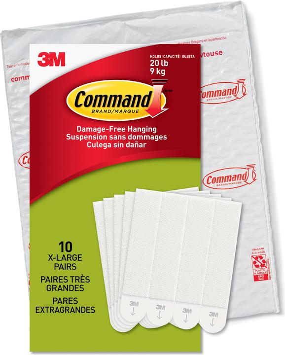 Produktbild 3M Bildermontage Strips XL (9 kg)