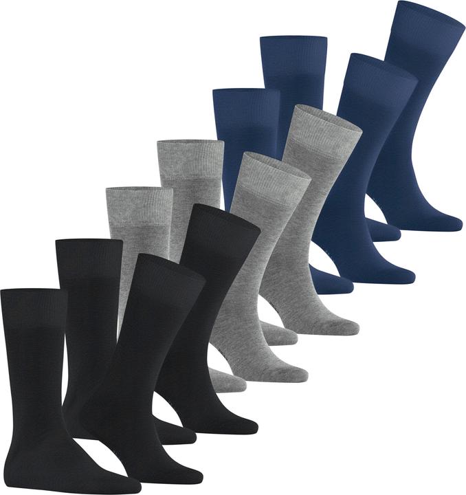 Produktbild Falke Happy 6-Pack Herren Socken (6er Pack, 39 - 42)