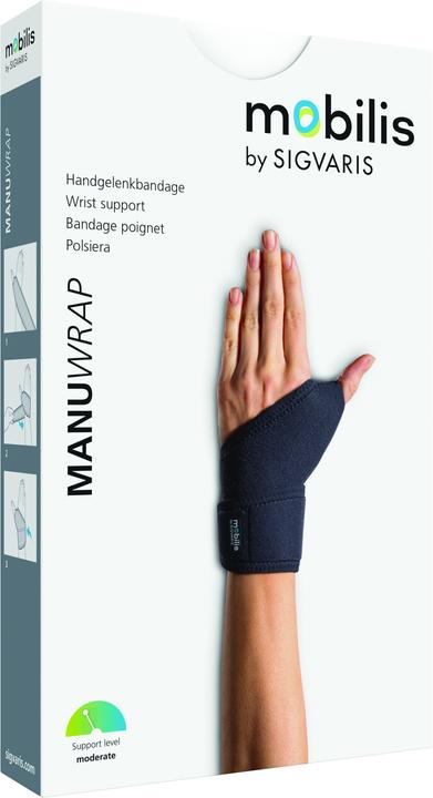 Produktbild Sigvaris ManuWrap Handgelenkbandage S/M (S, M)