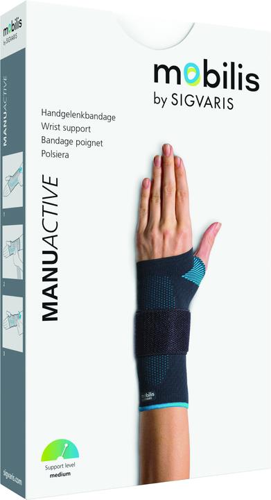 Produktbild Sigvaris ManuActive Handgelenkbandage M right (M)