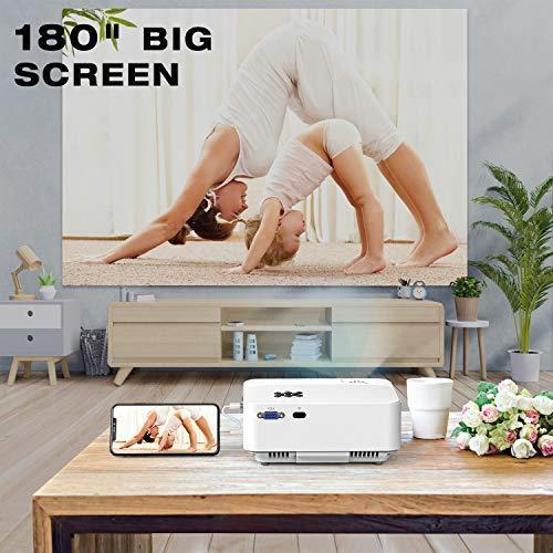 Actual product image Topvision Mini projector (Full HD, 4500 lm)
