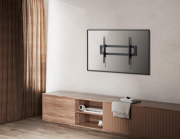 Image du produit Manhattan Support mural TV ultra-plat avec une capacité de charge particulièrement élevée pour les grands (Mur, 120", 120 kg)