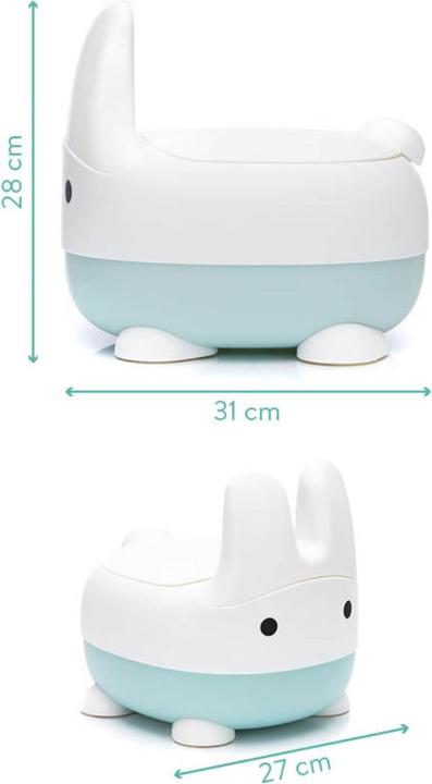 Image du produit Fillikid Pot Rabbat sauge/ blanc
