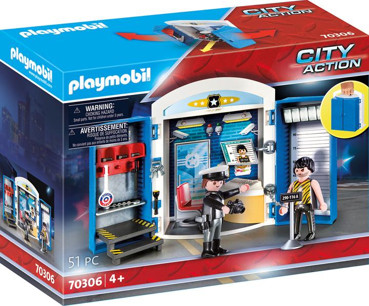 Produktbild Playmobil In der Polizeistation (70306, Playmobil City Action)