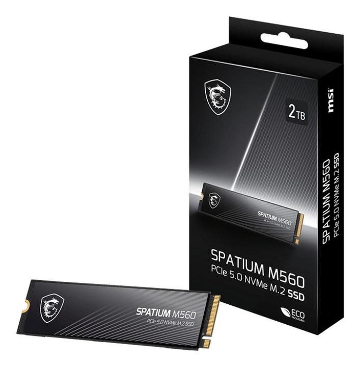 Produktbild MSI 1TO M.2 NVME GEN5 - SPATIUM M560 (1000 GB, M.2 2280)