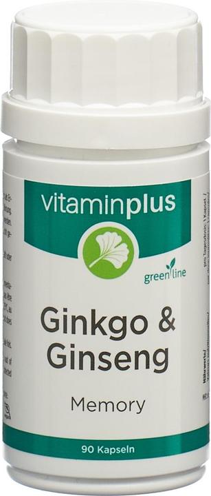 Actual product image Vitaminplus Ginkgo & Ginseng Caps (90 Piece, Capsules)