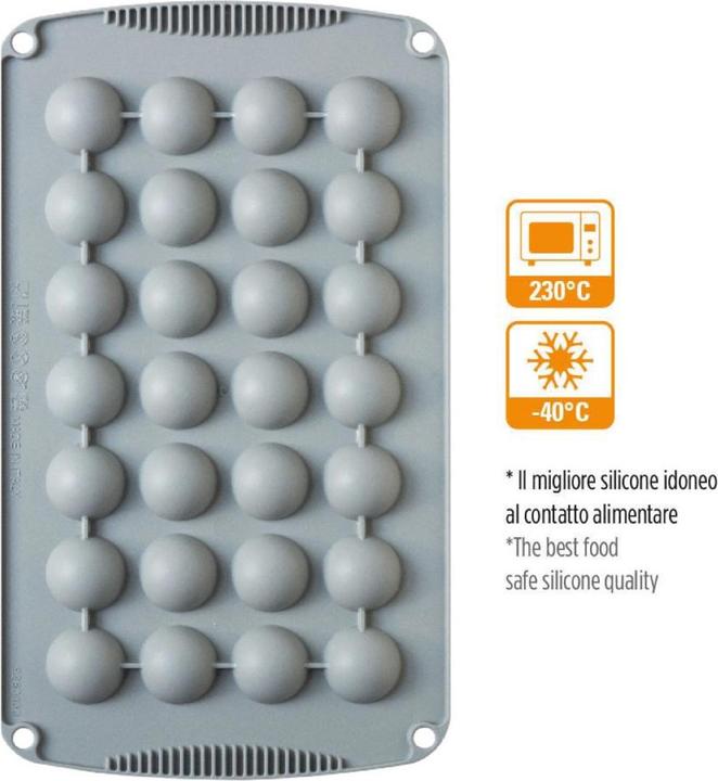 Immagine prodotto Decora Moule Silicone 28 Demi-Sphère ø 3 x 1,5cm (3 cm)