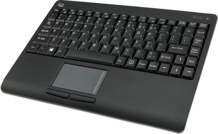 Actual product image Adesso Wireless Slim Keyboard with Built-in Touchpad (US, Wireless)