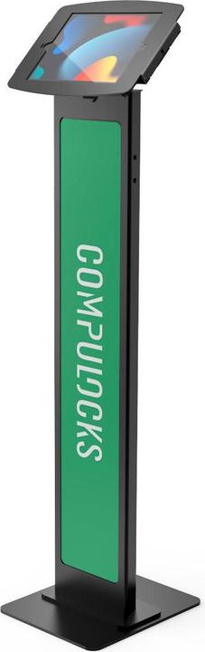 Actual product image Compulocks iPad 10.2" Space Enclosure Brandable Floor Stand - Kiosk - Anti-theft protection - for tablet