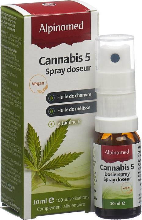 Immagine prodotto Alpinamed Cannabis 5 (1 Pezzo/i, Getto vaporizzato, 100 g)