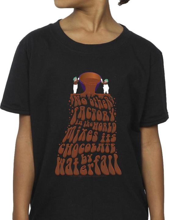 Immagine prodotto Willy Wonka & the Chocolate Factory Chocolate Waterfall Maglietta Ragazze (116)