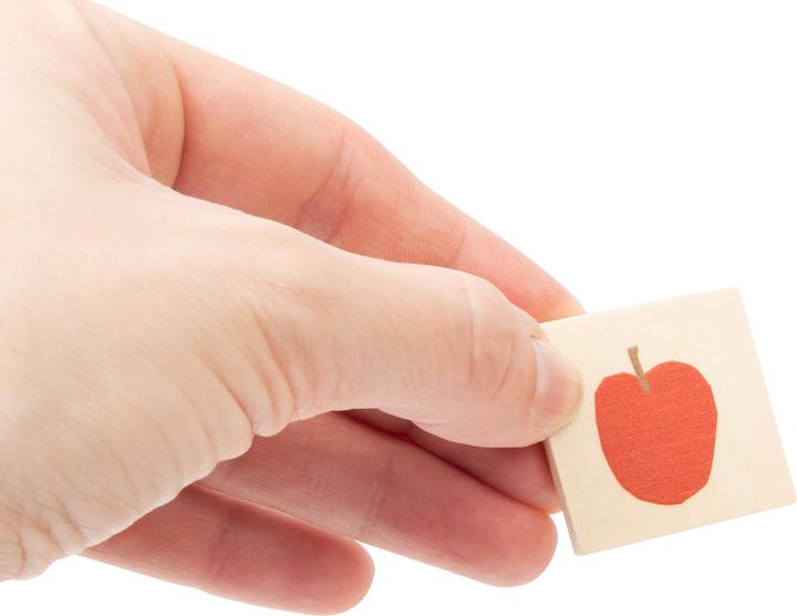 Produktbild small foot Raupe Nimmersatt Bildersortierbox