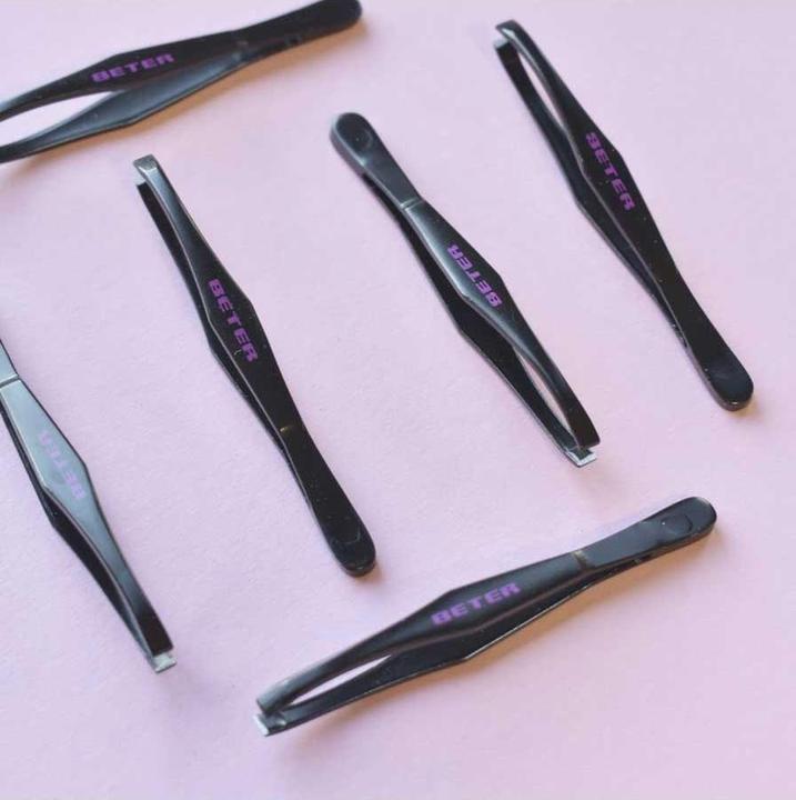Image du produit Beter PINZA depilar punta recta acero negro