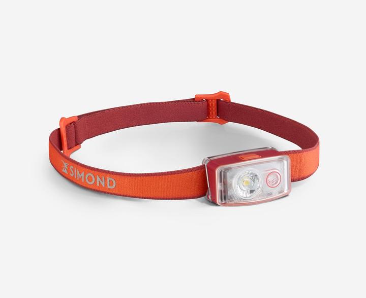 Produktbild Forclaz Stirnlampe wiederaufladbar USB-C - UL500 150 Lumen orange (150 lm)