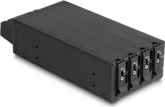 Produktbild Delock Slim Bay Wechselrahmen für 4 x M.2 NVMe SSD mit Slim
