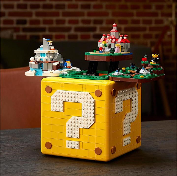 Produktbild LEGO Fragezeichen-Block aus Super Mario 64 (71395, LEGO Seltene Sets, LEGO Super Mario)