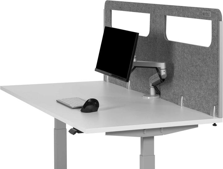 Image du produit Bakker Elkhuizen Bakker Elkuizen Bakker cloison de table ronde avec fenêtre acrylique gris arrière