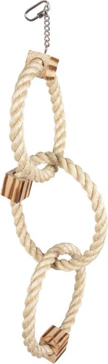 Image du produit EBI Triple Ring Sisal + bois BBQ Blocs