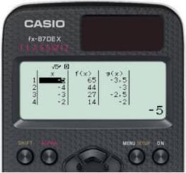 Productafbeelding Casio FX-87DE X (Zonnecellen, Batterijen)