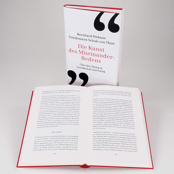 Produktbild Die Kunst des Miteinander-Redens (Deutsch, Bernhard Pörksen, Friedemann Schulz von Thun, 2020)