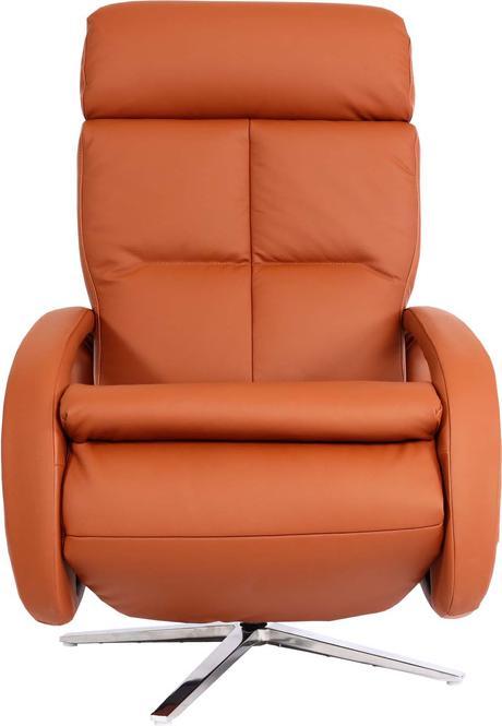 Produktbild Mendler Relaxsessel HWC-L11, Fernsehsessel TV-Sessel drehbar, Leder - terra-braun