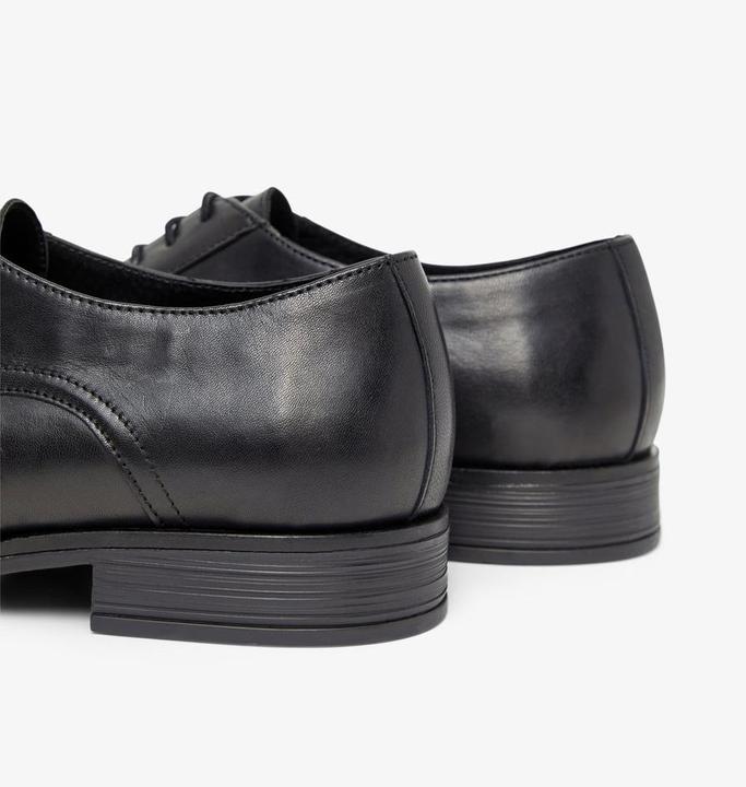 Actual product image Bianco BIABYRON leather derby shoes (41)