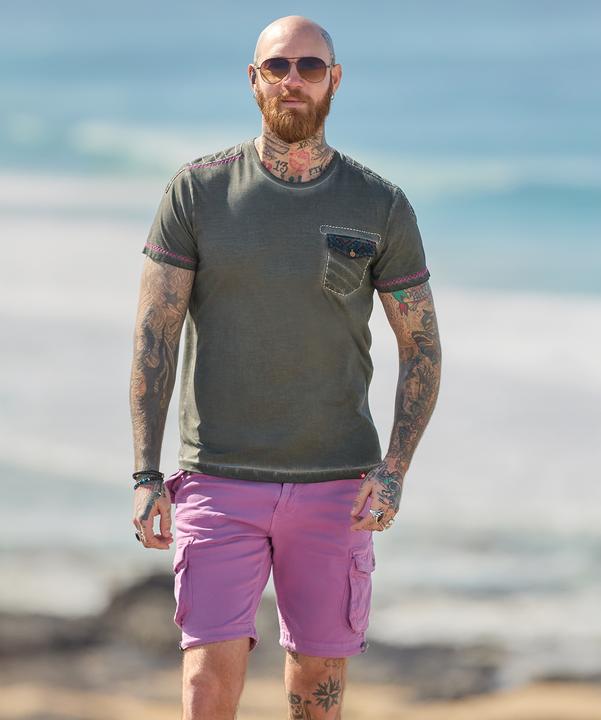 Produktbild Joe Browns Aztec Trim Acid Wash T-Shirt (L)