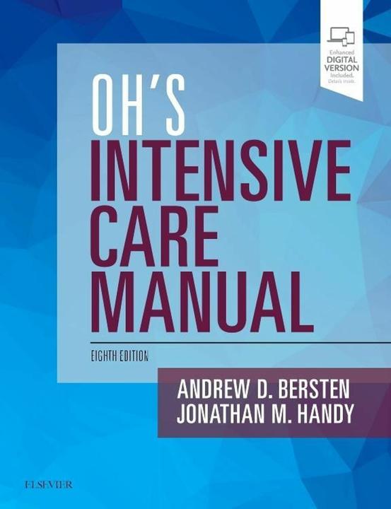 Immagine prodotto Oh's Intensive Care Manual (Inglese, Andrew D. Bersten, Jonathan M. Telefono cellulare, 2019)