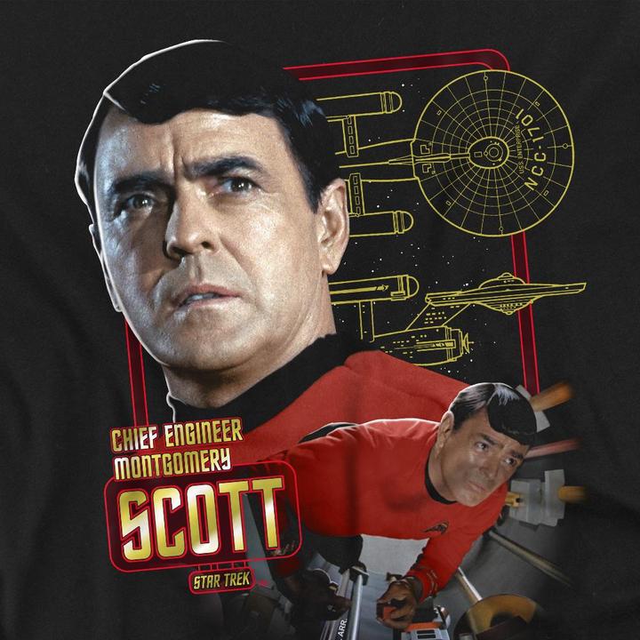 Immagine prodotto Chief Engineer Scott Maglietta Uomo (5XL)