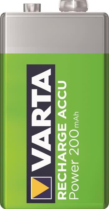 Actual product image Varta POWER Battery E-Block 9V 56722200mAhCarton Tray56722101111 - Battery - 9V-Block (20 pcs., 9V Block, 200 mAh)