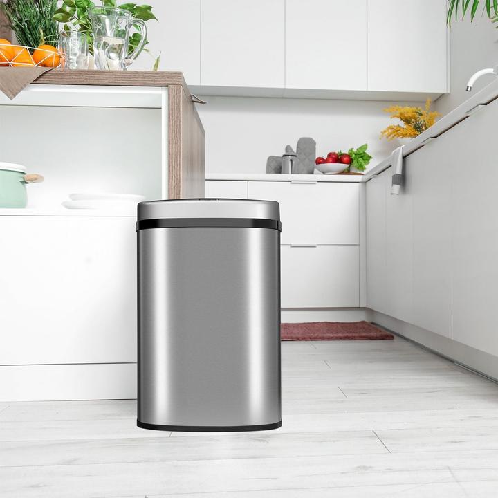 Actual product image Juskys Automatischer Mülleimer mit Sensor (50 l)