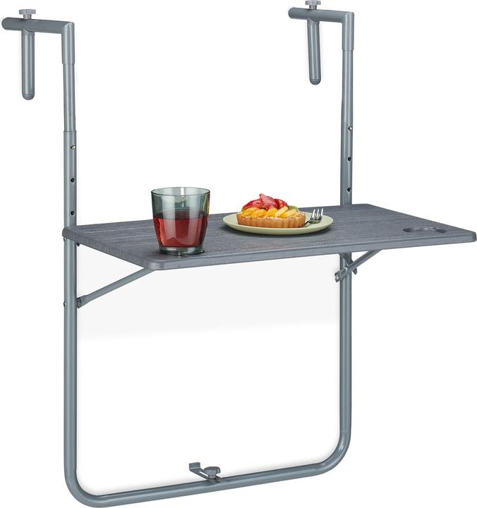 Produktbild Relaxdays Balkonhängetisch (59.50 cm)
