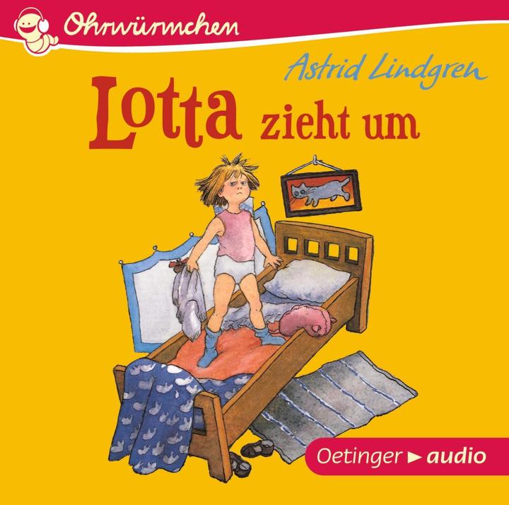 Actual product image Earwig Lotta moves (Astrid Lindgren)