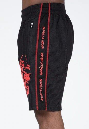 Image du produit Gorilla Wear Short d'entraînement Buffalo Old School noir/rouge (S/M)