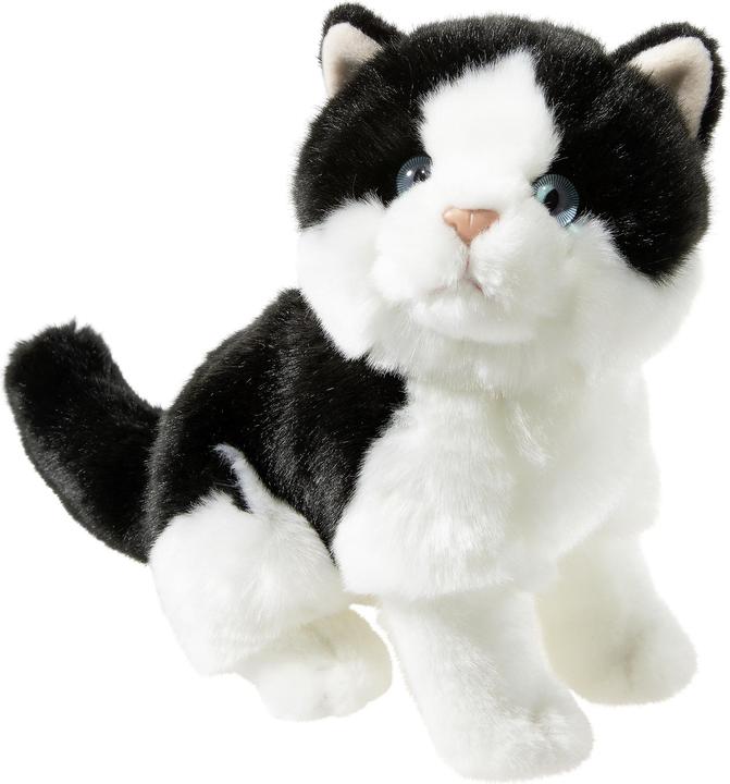 Produktbild Heunec Katze 24cm weiss-schwarz (18 cm)