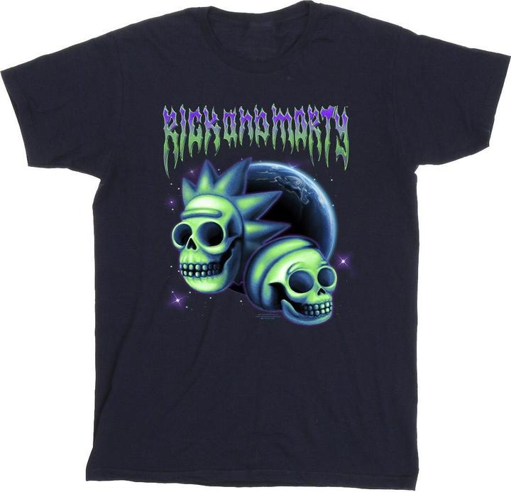 Immagine prodotto Rick And Morty Space Skull Maglietta Uomo (XL)