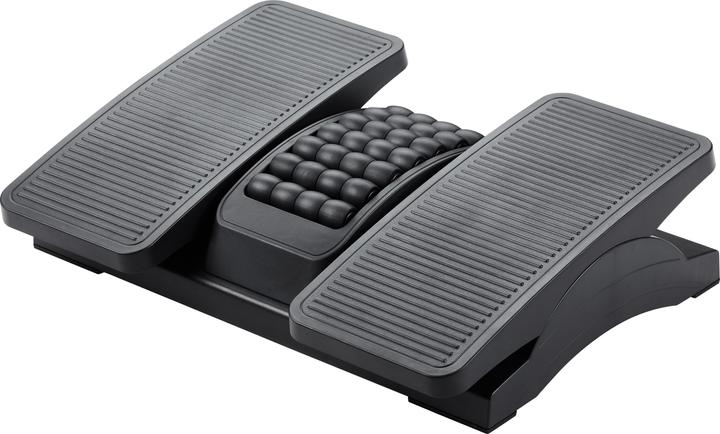 Produktbild Q-Connect Fussstütze, 430x320mm, mit separaten Beinplattformen, Massagegerät, schwarz