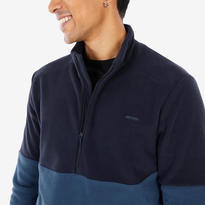 Image du produit Quechua Polaire De Randonnée Homme Mh 500 - Bleu (XXL)