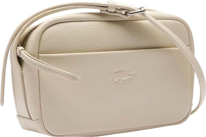 Produktbild Lacoste Schultertasche City Court Logo Narbiges Leder