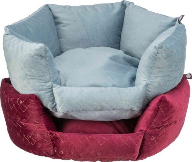 Actual product image Trixie Natalya bed, round, ø 50 cm, bordeaux (Dog)