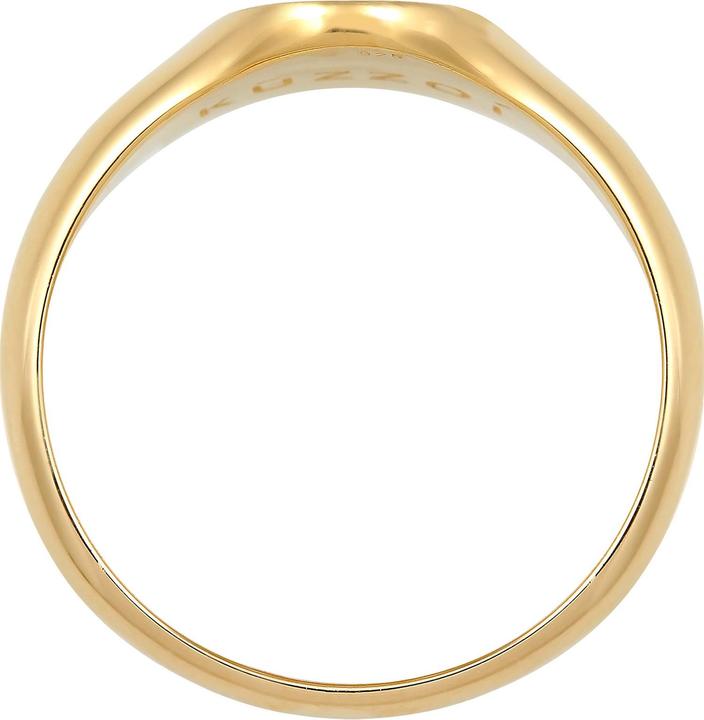 Produktbild Kuzzoi Ring Basic Cool Siegelring Herren Matt 925 Silber (56, 925 Silber)