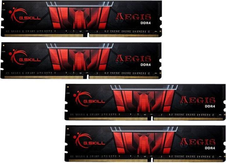 Actual product image G.Skill Aegis (4 x 16GB, 2400 MHz, DDR4-RAM, DIMM)