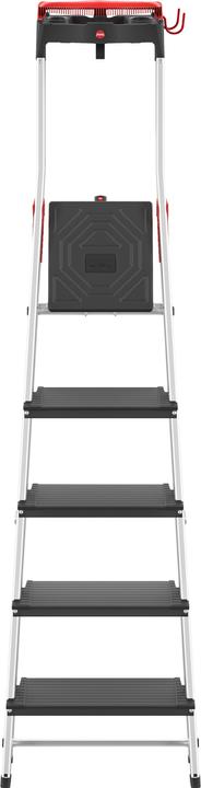 Produktbild Hailo L100 TopLine, Alu-Sicherheits-Stehleiter, 5 Stufen (Stehleiter, 101 cm)