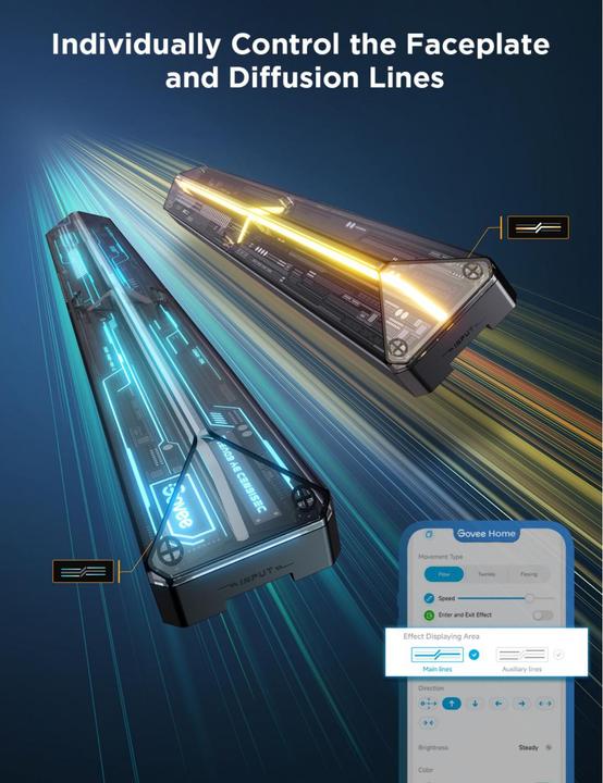 Produktbild Govee Gaming Wall light (100 lm)