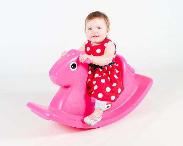 Image du produit Little Tikes Cheval à bascule, 12 ans, plastique, rose