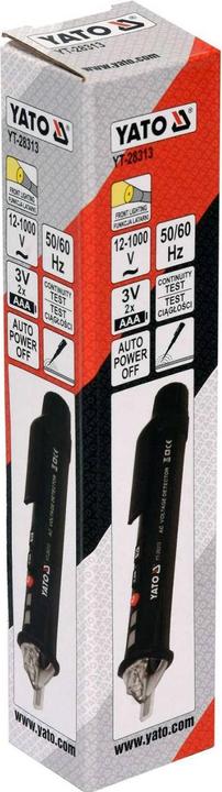 Actual product image Yato Professional Non-Contact Induction Voltage Tester 12-1000V YT-28313