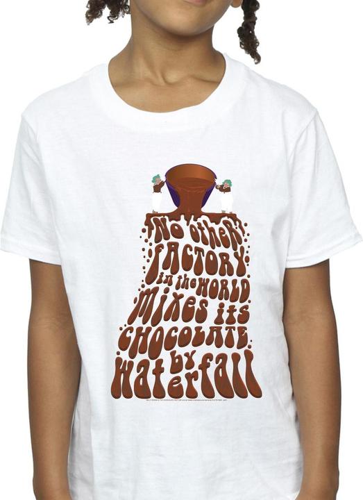 Immagine prodotto Willy Wonka & the Chocolate Factory Chocolate Waterfall Maglietta Ragazze (104)