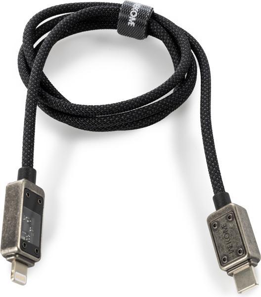 Immagine prodotto Wekome WDC-08 Vanguard-Serie – USB-C-zu-Lightning-Schnelllade-PD-Verbindungskabel 20 W 1 m (trüb) (1 m, 20 W)