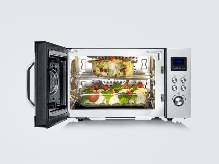 Produktbild Severin Microwave w/MW7777 plate 900 watts 25 l - Steel (29070) (25 l)