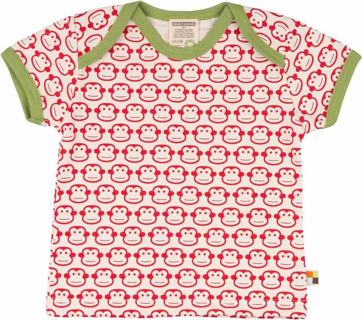 Immagine prodotto loud + proud Maglietta per bambini con scimmia allover (86, 92)